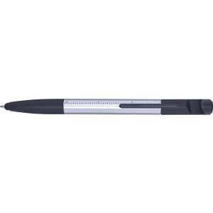 6-in-1 Multifunctional ballpoint pen, Blue/silver