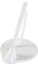 Plastic pen with holder., white - plastic-pen-with-holder-white-8762-02-hd - variant 