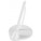 Plastic pen with holder., white - ugyfeltoll-feher--8762-02--300 - variant Gi 8762-02