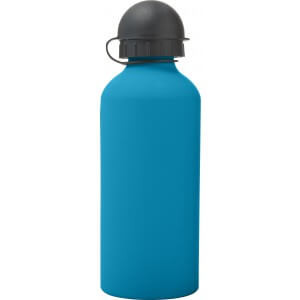 Aluminium water bottle (600 ml), lime - Reklamnepredmety