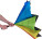 Automatic reversible pongee (190T) umbrella - F0104100PK2_d - variant Gi F0104100PK2