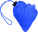 Foldable polyester (210D) shopping bag - foldable-polyester-210d-shopping-bag-cobalt-blue-8962-23-hd - variant