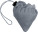 Foldable polyester (210D) shopping bag - foldable-polyester-210d-shopping-bag-grey-8962-03-hd - variant