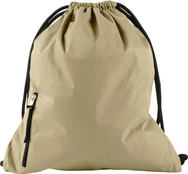 Pongee (190T) drawstring backpack,