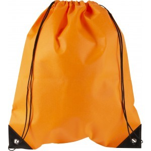 Nonwoven (80 gr/m2) drawstring backpack, cobalt blue - Reklamnepredmety