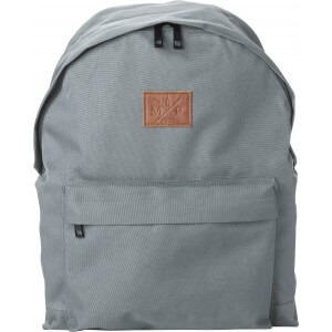 Polyester (600D) backpack, dark green - Reklamnepredmety