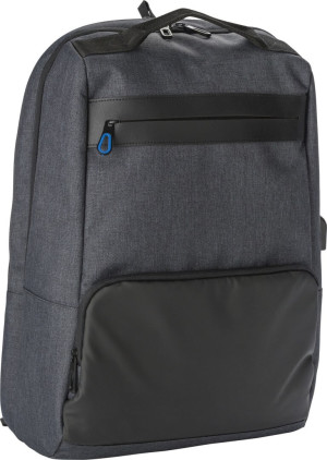 PVC backpack with anti-theft back pocket. - Reklamnepredmety