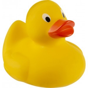 PVC rubber duck, Yellow - Reklamnepredmety