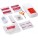First aid kit in PP container - elsosegelykeszlet-atlatszo--8992-21--300 - variant Gi 8992-21