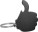 Aluminium key holder with bottle opener, Silver - F6010300PK2 - variant Gi F6010300PK2