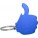 Aluminium key holder with bottle opener, Silver - aluminium-key-holder-with-bottle-opener-cobalt-blue-8876-23-300 - variant 