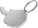 Aluminium key holder with bottle opener, Silver - f6010302pk2_b - variant Gi F6010302PK2