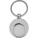 Metal key holder with shopping cart coin, Silver - metal-key-holder-with-shopping-cart-coin-silver-8744-32-300 - variant