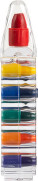 Six wax crayons in container, Various - B0602500PK2 - variant Gi B0602500PK2
