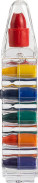 Six wax crayons in container, Various - B0602500PK2_a - variant Gi B0602500PK2