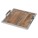 Squared serving tray - 541882-50-8055101 - variant M 8055101