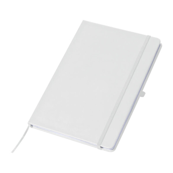 A5 notebook with lined pages