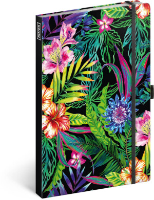 NOTIQUE Notes Tropical, lined, 13 x 21 cm - Reklamnepredmety