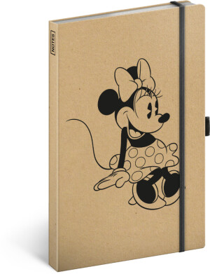 NOTIQUE Notes Minnie Craft, linajkovaný, 13 x 21 cm - Reklamnepredmety