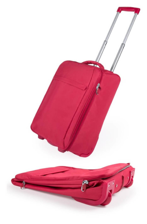Dunant folding suitcase on wheels