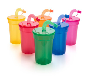 Fraguen closable plastic cup