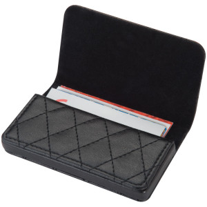 CrisMa business card holder with quilted pattern - Reklamnepredmety
