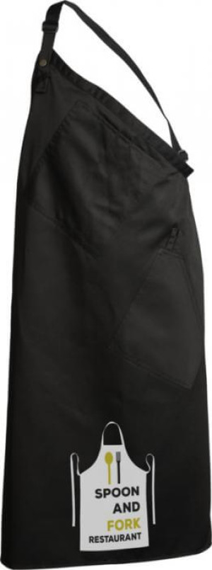 Asymmetrical apron Andria