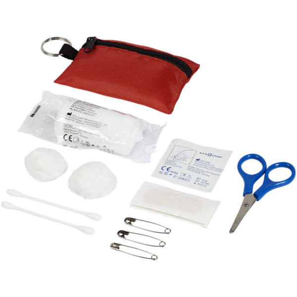 16-piece first aid bag for Valdemar keychain