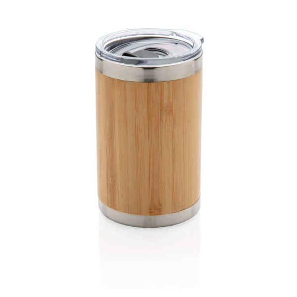 Bamboo coffee to go tumbler