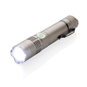 Re-chargable 3W flashlight - Reklamnepredmety