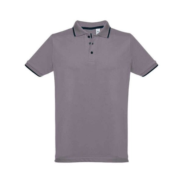 ROME. Men's slim fit polo shirt