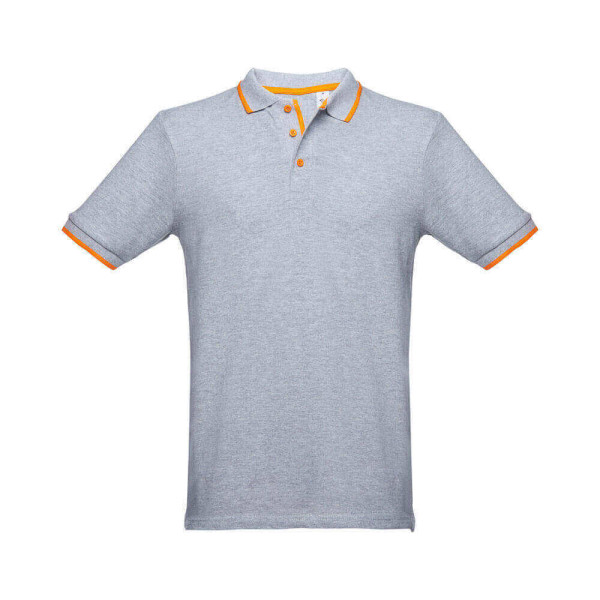 ROME. Men's slim fit polo shirt