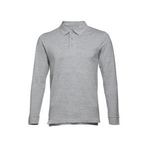 BERN. Men's long sleeve polo shirt - Reklamnepredmety