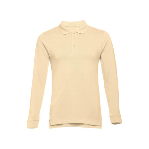 BERN. Men's long sleeve polo shirt - Reklamnepredmety