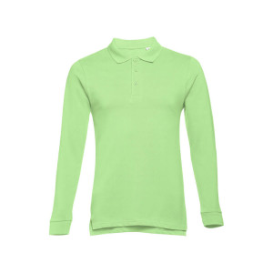 BERN. Men's long sleeve polo shirt - Reklamnepredmety