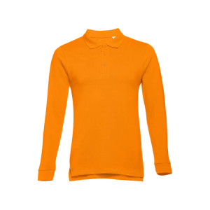 BERN. Men's long sleeve polo shirt - Reklamnepredmety