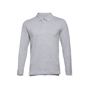 BERN. Men's long sleeve polo shirt - Reklamnepredmety