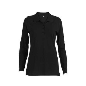 BERN WOMEN. Women's long sleeve polo shirt - Reklamnepredmety