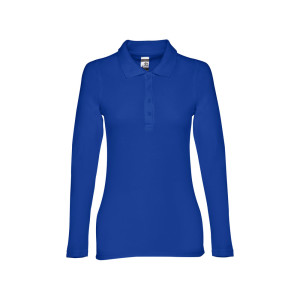 BERN WOMEN. Women's long sleeve polo shirt - Reklamnepredmety