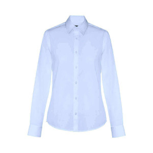 PARIS WOMEN. Women's poplin shirt - Reklamnepredmety