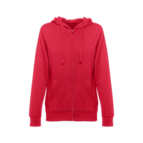 AMSTERDAM WOMEN. Women's hooded full zipped sweatshirt