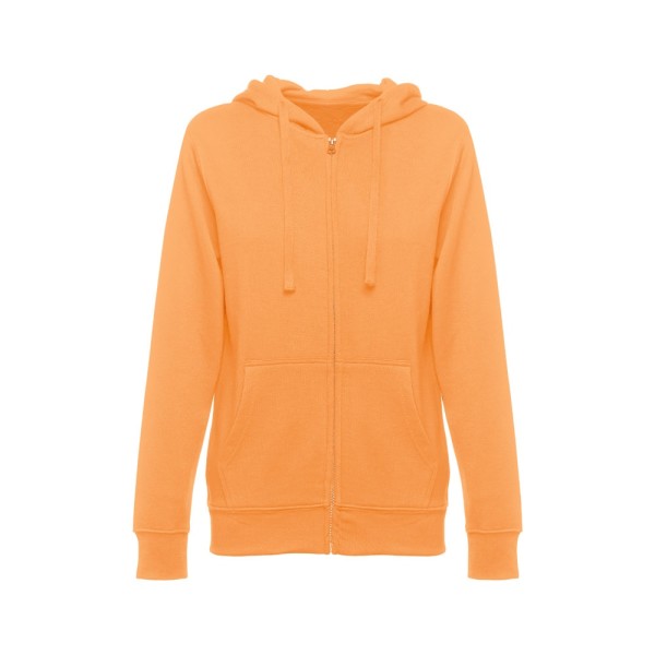 AMSTERDAM WOMEN. Women's hooded full zipped sweatshirt