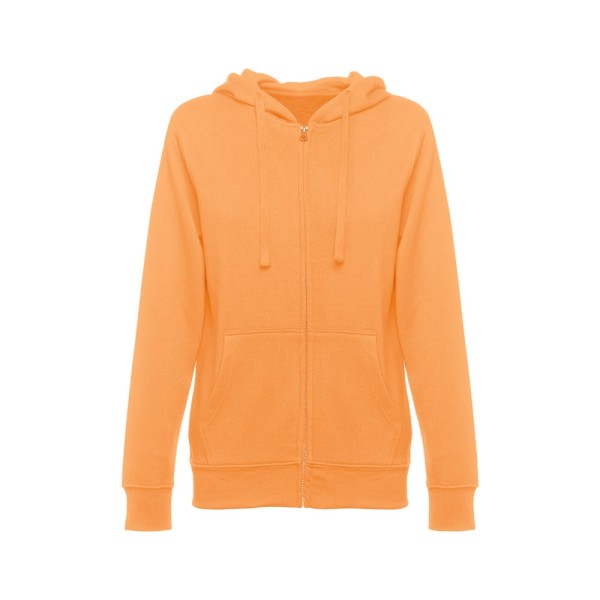 AMSTERDAM WOMEN. Women's hooded full zipped sweatshirt