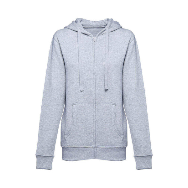 AMSTERDAM WOMEN. Women's hooded full zipped sweatshirt