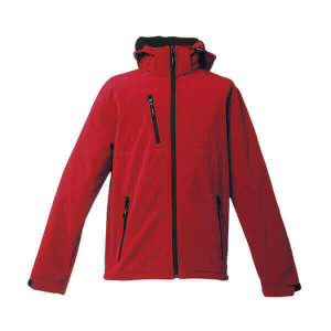 ZAGREB. Men's softshell with removable hood - Reklamnepredmety