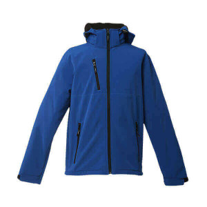 ZAGREB. Men's softshell with removable hood - Reklamnepredmety