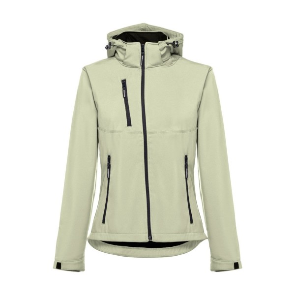 Women's softshell with removable hood ZAGREB WOMEN