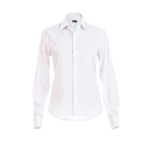 PARIS WOMEN. Women's poplin shirt - Reklamnepredmety