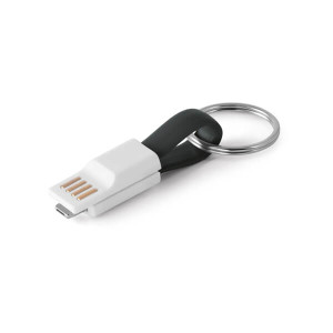 RIEMANN. USB cable with 2 in 1 connector - Reklamnepredmety