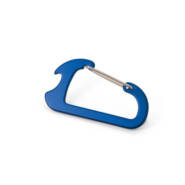 Carabiner with bottle opener CLOSE